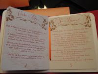 Pages 4 and 5 of passport invitation