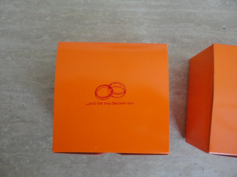 Cake boxes (stamped)
