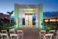 www.crystalwaterweddings.com Experienced travel agents who strongly value providing first class service and have a deep passion for destination weddings. 
Secrets Silversands Riviera Cancun.  
The nighttime illuminated wedding gazebo. 

