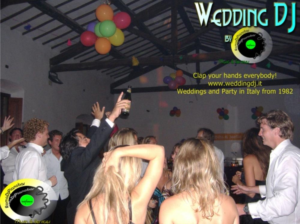 Party!
http://www.weddingdj.it
info@romadjpianobar.com