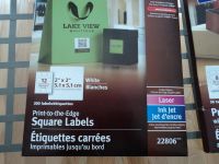 Square labels: 19 sheets 12 per sheet total : 228 square labels
Price: $5.00