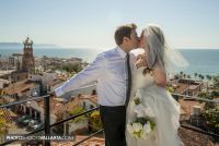 Wedding of Susan and Geno Hotel Velas, Catedral de Nuestra SeÃ±ora de Guadalupe, Puerto Vallarta, Jalisco, Mexico Wedding planner www.chicconcepts.com.mx Photographer Eva Sica | PhotoShootsVallarta.mx weddings@photoshootsvallarta.com