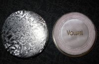 Vintage Volupte Compact bought on rubylane.com (has great antiques) $30 thought it would look gorgeous in lucite clutch.