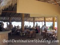 Outdoor Restaurant under a palapa