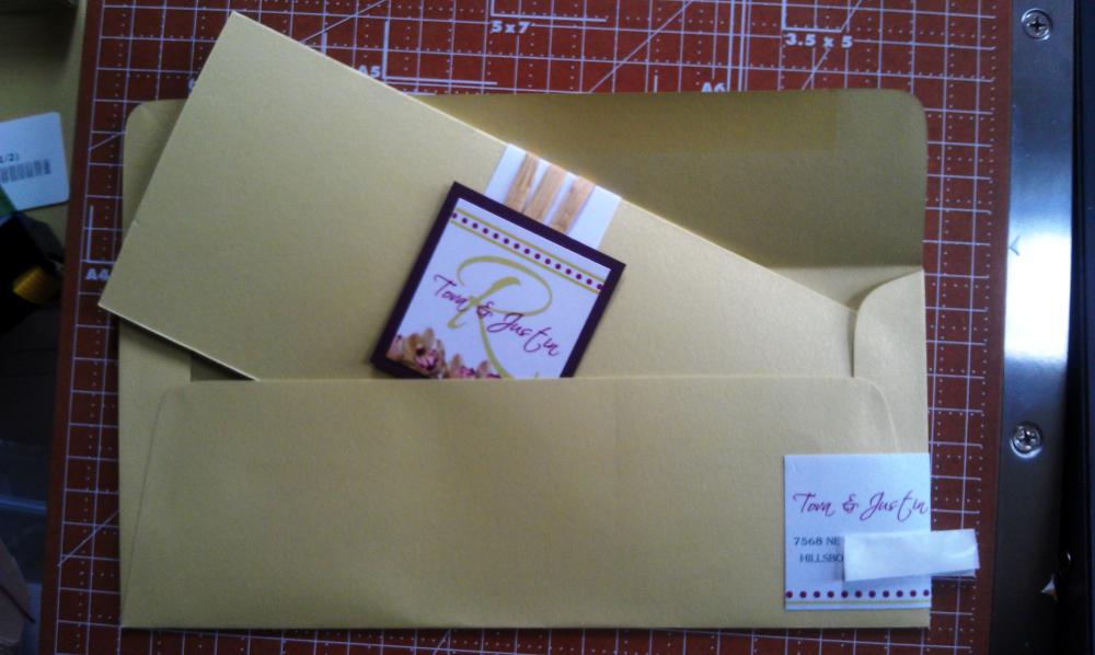 ChocoTacoâ€™s DIY Orchid Boarding Pass Invitations!