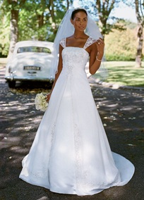 David's Bridal Wedding Dress