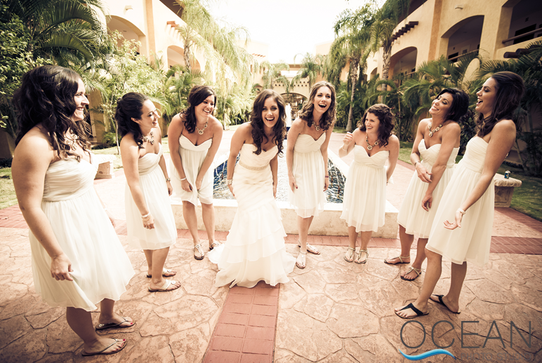 Essentially, the presence of the bridesmaid ensures that the bride has someone to lean on during one of the most important--and potentially stressful--events in her life.

