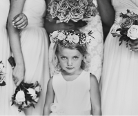 my beautiful flower girl