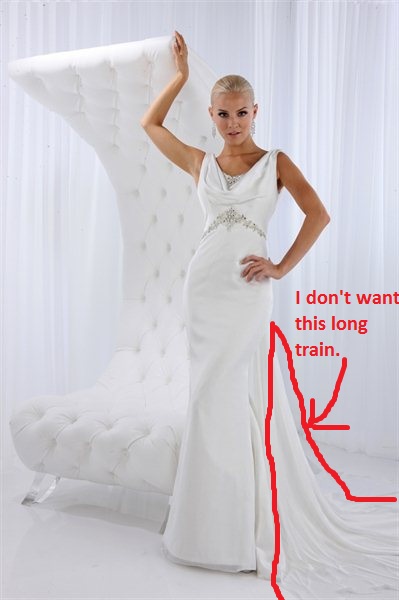 Post all "Knock Off Wedding Dress" questions/comments here