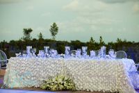 deluxe head table decor